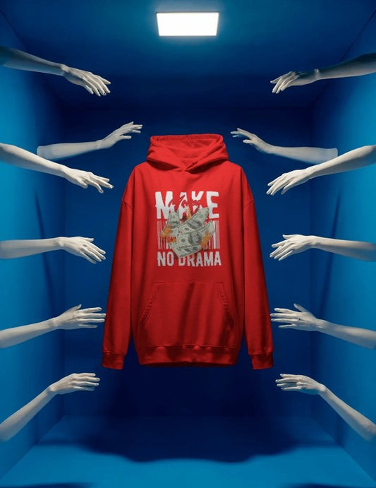 Make Money, No Drama – Graphic Hoodie