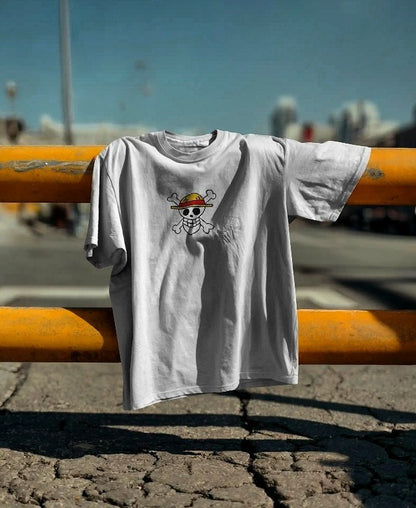 LIMITED OFFER : One Piece Crew Neck Anime Tee.