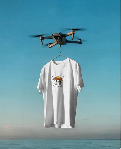 LIMITED OFFER : One Piece Crew Neck Anime Tee.