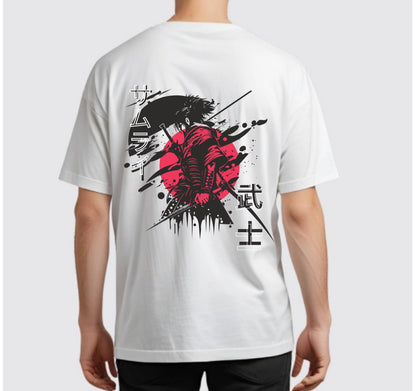 Naruto Samurai Warrior Graphic - Unisex Oversized Standard T-Shirt